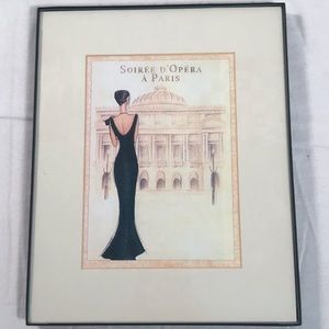 Soirée D’Opera A Paris Art Print